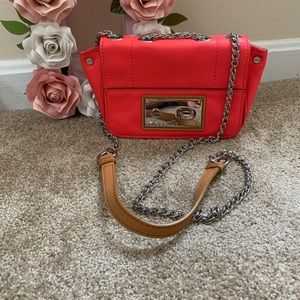 Authentic Milly Neon Purse with chain